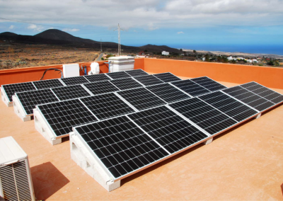 Instalación fotovoltaica de autoconsumo en Ingenio con baterías