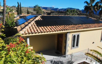 Instalación fotovoltaica de autoconsumo con baterías en Monte León